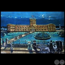 PALACIO DE GOBIERNO - Obra de IGNACIO NUÑEZ SOLER - Colección GRUPO LIEBIG