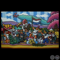 SIN TÍTULO, 2014 - Acrílico de YUYO OVIEDO