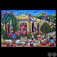 SIN TÍTULO, 2014 - Acrílico de YUYO OVIEDO