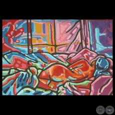SIN TÍTULO, 2014 - Acrílico de YUYO OVIEDO