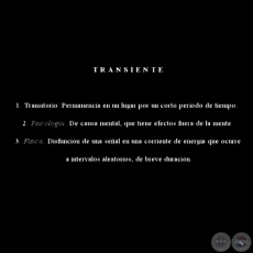 TRANSIENTES - Setiembre 2009
