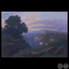 PAISAJE EUROPEO - Óleo de WOLF S. SCHELLER