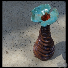 ENERGÍAS EN FLOR - Cerámicas esmaltadas de ALEJANDRA GARCÍA