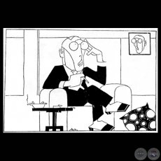 ARTUR BERNADES - Caricatura de ANDRÉS GUEVARA