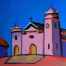 ANTIGUA SAN ROQUE, 2013 - Óleo de MICHAEL BURT