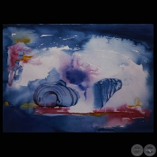 AGUAS PROFUNDAS, 1999 - Técnica mixta de MABEL AVILA