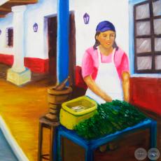 HOMENAJE A LA MUJER PARAGUAYA, 2012 - Obra de BERNARDITA BRAVO