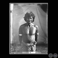 HOMBRE DE LA TRIBU LENGUA - Fotografa de GUIDO BOGGIANI