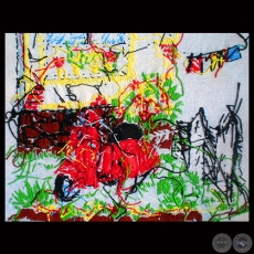 MOTO - BORDADURA, 2013 - Obras de VICENTE DURÉ