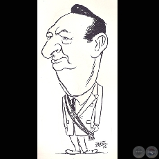 GENERAL ANDRS RODRGUEZ - Caricatura de Botti - Ao 1992