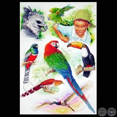 ANIMALES - Ilustración de César Brítez