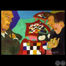 AJEDREZ - Obra de Federico Caballero - Año 2005