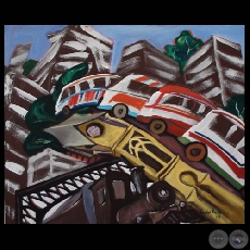 TREN SIN SALIDA - Obra de Federico Caballero - Año 2009