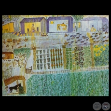 CAMINO AL MATADERO, 1993 - Óleo de CARLOS FEDERICO REYES