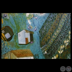 CHIPA LOPI, 1992 - Óleo de CARLOS FEDERICO REYES