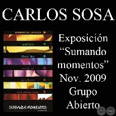 PINTURA Y EXPRESIN, 2009. Exposicin SUMANDO MOMENTOS - Por CARLOS SOSA