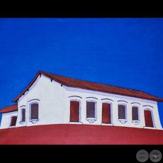 CASA DE LA INDEPENDENCIA - Óleo de MICHAEL BURT