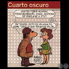 ESTO ES UN ASALTO, 2009 - Humor gráfico de MARIO CASARTELLI