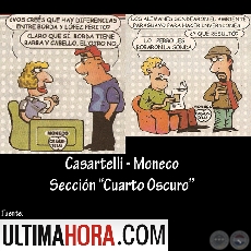 CUARTO OSCURO - Humor gráfico de MARIO CASARTELLI 