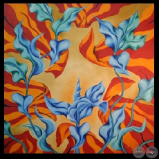 EL NACIMIENTO, 2005 - Óleo de MERCEDES McLEAN DE CENTURIÓN