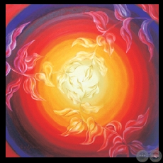 BUSCANDO LA LUZ 1, 2006 - Óleo de MERCEDES McLEAN DE CENTURIÓN 