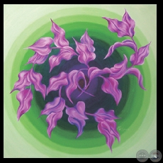 BUSCANDO LA LUZ 2, 2006 - Óleo de MERCEDES McLEAN DE CENTURIÓN