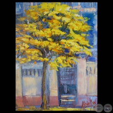 LAPACHO AMARILLA, 2010 - Obra de CRISTINA CABAÑAS (KRISKA)