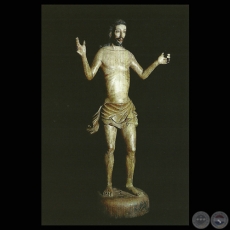 CRISTO RESUCITADO - TALLA JESUÍTICA (PARROQUIA DE SAN COSME Y SAN DAMIÁN SAN COSME)