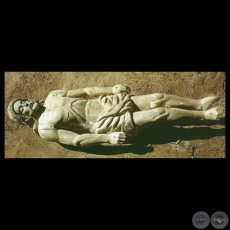 CRISTO YACENTE - TALLA JESUÍTICA (DIÓCESIS DE CORONEL OVIEDO)