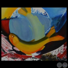 DORADOS, 2013 (DETALLE) - Acrílico de GLADYS MAS