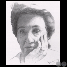 Retrato - Obra de Ofelia Echagüe - Año 1980 