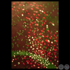SIN TÍTULO, 1993 - Xilograbado de EDITH JIMÉNEZ