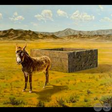 EL CUBO - Óleo s/ telade SILA ESTIGARRIBIA