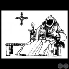 EL EXORCISTA - Dibujo de RAMÓN ROJAS VEIA