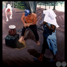 PLATA IVYGUY, 1993 - Tríptico de ENRIQUE COLLAR
