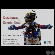 ESCULTURAS DE SERGIO BUZ, 2015 - VERNICA TORRES COLECCIN DE ARTE