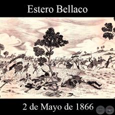 ESTERO BELLACO - 2 DE MAYO DE 1866 - Dibujo de WALTER BONIFAZI