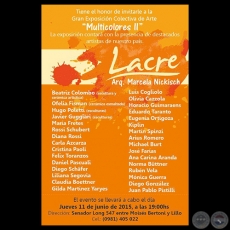 MULTICOLORES II, 2015 - LACRE - ARQ. MARCELA NICKISCH - Obras de EDUARDO TARANTO