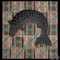 SURUBÍ - Acrílico sobre frazada de poliéster FELICIANO CENTURIÓN