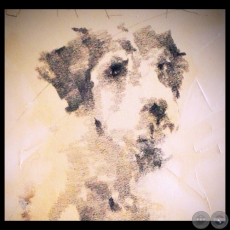 PERRO - Acrílico sobre tela de FÉLIX TORANZOS