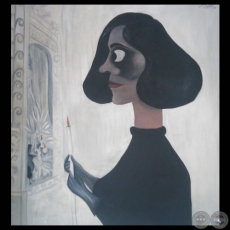 RETRATO DE EDITH JIMNEZ, 1967 - Obra de FERNANDO GRILLN