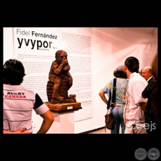 YBYPRA, 2011 - Esculturas de takuru de FIDEL FERNNDEZ