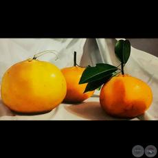 FRUTAS, 2015 - Óleo sobre lienzo de EMMANUEL FRETES ROY