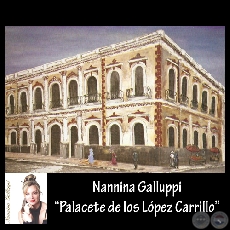 PALACETE DE LOS LÓPEZ CARRILLO, 2009 - Óleo de NANNINA GALLUPPI
