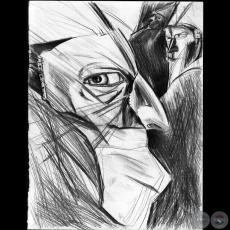 De la serie MÁSCARAS - Obra de Julio González