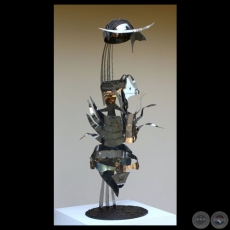ARMADURA, 2009 - Escultura de GUSTAVO BECKELMANN
