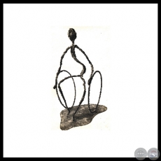 ESCULTURA DE HIERRO - Obra de HUGO PISTILLI