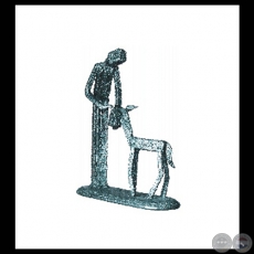 ESCULTURA DE HIERRO - Obra de HUGO PISTILLI