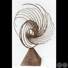 PÁJARO, 1983 - Escultura de HUGO PISTILLI