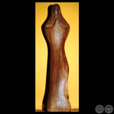 VIRGEN ESTILIZADA - Escultura de HUGO POLETTI